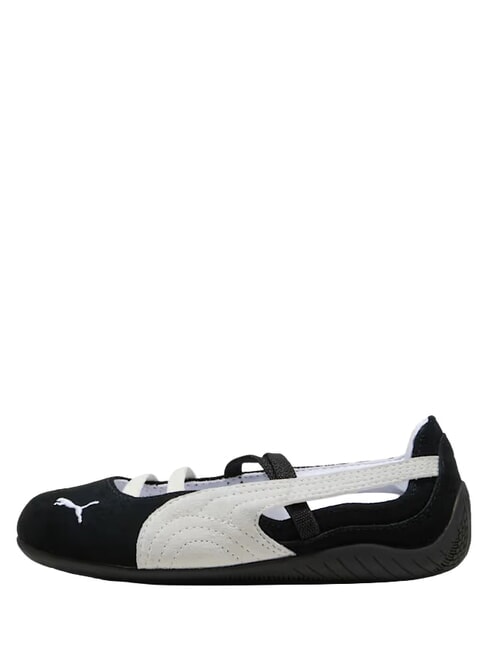 SPEEDCAT BALLET SD PS Ballerines noir-blanc-blanc chaud - Chaussures de b&eacute;b&eacute;