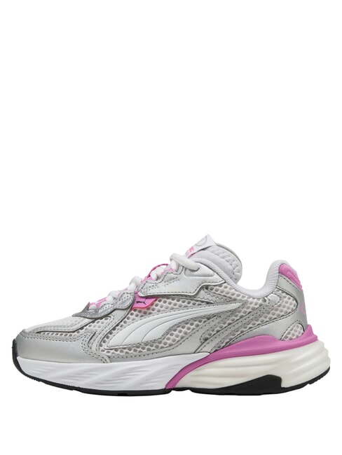 FADE NITRO LS PS Baskets pop mauve argent&eacute; - Chaussures de b&eacute;b&eacute;