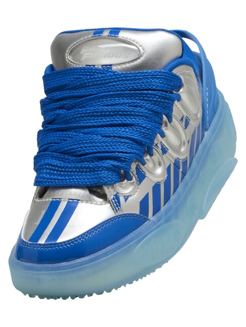 LA FRANC&Atilde;&copy; FAST & FURIOUS MIAMI Baskets &eacute;quipe royale-argent - Chaussures de b&eacute;b&eacute;