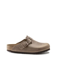 BIRKENSTOCK BOSTON Sandales unisexes en cuir tabac brun - Chaussures unisexe - 2