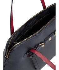 TOMMY HILFIGER TH BUCKLE sac cabas &agrave; bandouli&egrave;re bleu de l'espace - Sacs pour Femme - 4