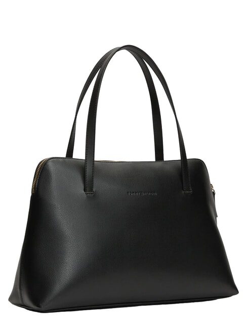 TH BUCKLE sac cabas &agrave; bandouli&egrave;re le noir - Sacs pour Femme
