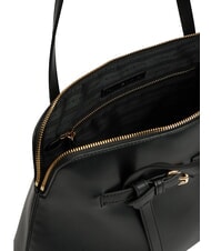 TOMMY HILFIGER TH BUCKLE sac cabas &agrave; bandouli&egrave;re le noir - Sacs pour Femme - 4