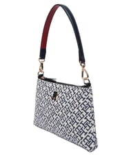 TOMMY HILFIGER TH JACQUARD sac bandouli&egrave;re bleu de l'espace - Sacs pour Femme - 3