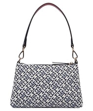 TOMMY HILFIGER TH JACQUARD sac bandouli&egrave;re bleu de l'espace - Sacs pour Femme - 4