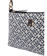 TOMMY HILFIGER TH JACQUARD sac bandouli&egrave;re bleu de l'espace - Sacs pour Femme - 5