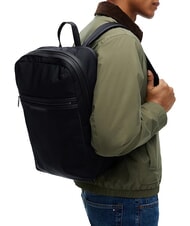 TOMMY HILFIGER TH NYLON Sac &agrave; dos avec poche avant le noir - Sacs &agrave; dos pour l'&Eacute;cole & les Loisirs - 2