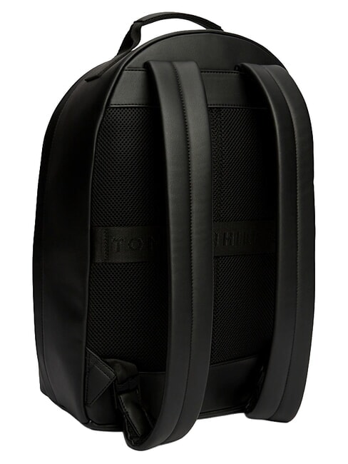 TH MODERN Sac &agrave; dos avec double poche avant le noir - Sacs &agrave; dos pour l'&Eacute;cole & les Loisirs