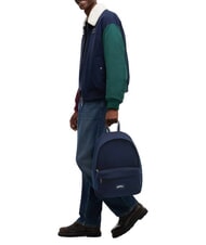 TOMMY HILFIGER TJM COLLEGIATE Sac &agrave; dos avec poche avant marine nuit noire - Sacs &agrave; dos pour l'&Eacute;cole & les Loisirs - 2