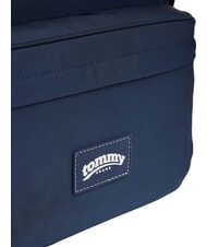 TOMMY HILFIGER TJM COLLEGIATE Sac &agrave; dos avec poche avant marine nuit noire - Sacs &agrave; dos pour l'&Eacute;cole & les Loisirs - 5