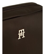 TOMMY HILFIGER POPETTE Mini sac &agrave; bandouli&egrave;re pour appareil photo fondant brun - Sacs pour Femme - 5