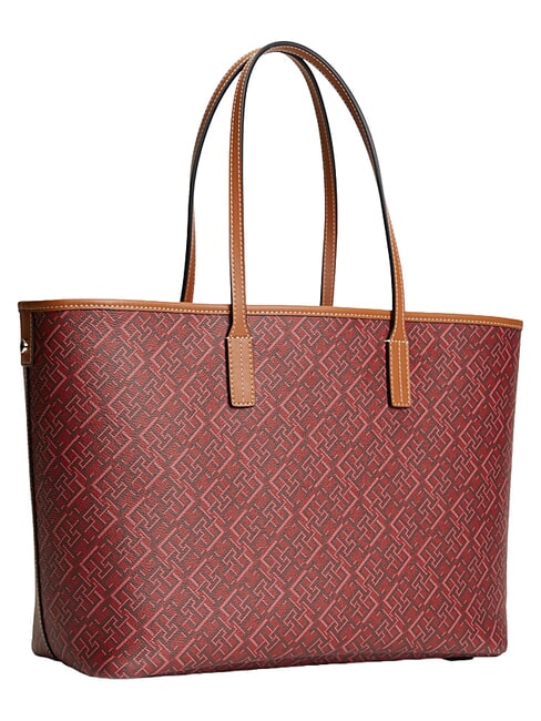 TH MONOPLAY Sac &agrave; provisions m&eacute;lange rouge d'automne - Sacs pour Femme
