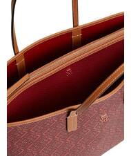TOMMY HILFIGER TH MONOPLAY Sac &agrave; provisions m&eacute;lange rouge d'automne - Sacs pour Femme - 3
