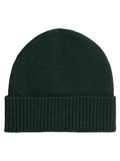 TH FLAG Bonnet en coton avec revers majestueux m&eacute;lange d'&eacute;meraude - Bonnets