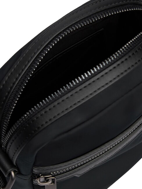 TH NYLON Sac avec poche avant le noir - Sacs en Bandouli&egrave;res pour Homme