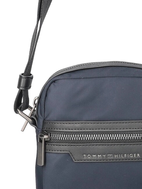 TH NYLON Sac avec poche avant bleu de l'espace - Sacs en Bandouli&egrave;res pour Homme