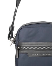 TOMMY HILFIGER TH NYLON Sac avec poche avant bleu de l'espace - Sacs en Bandouli&egrave;res pour Homme - 5