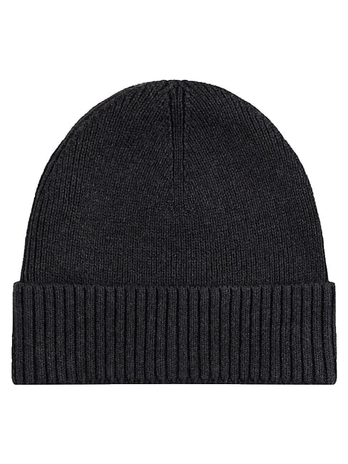 TH FLAG Bonnet en coton avec revers gris anthracite - Bonnets