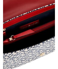 TOMMY HILFIGER TH JACQUARD sac bandouli&egrave;re bleu de l'espace - Sacs pour Femme - 4