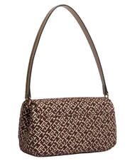 TOMMY HILFIGER TH JACQUARD sac bandouli&egrave;re mousse de toundra - Sacs pour Femme - 3