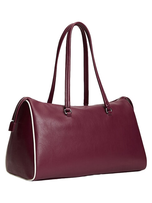 TJW BOLD SCRIPT sac cabas &agrave; bandouli&egrave;re brun bois de rose - Sacs pour Femme