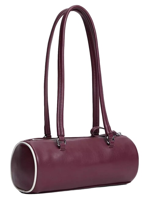 TJW BOLD SCRIPT Sac bandouli&egrave;re &agrave; double poign&eacute;e brun bois de rose - Sacs pour Femme