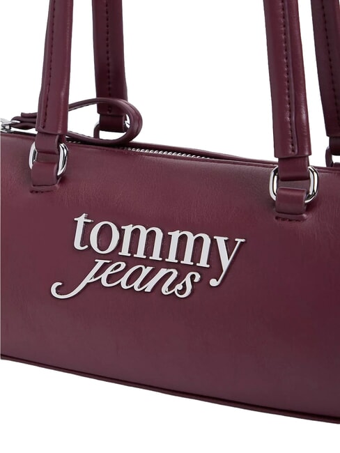 TJW BOLD SCRIPT Sac bandouli&egrave;re &agrave; double poign&eacute;e brun bois de rose - Sacs pour Femme