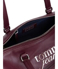TOMMY HILFIGER TJW BOLD SCRIPT Sac bandouli&egrave;re &agrave; double poign&eacute;e brun bois de rose - Sacs pour Femme - 5