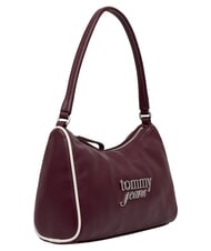 TOMMY HILFIGER TJW BOLD SCRIPT sac bandouli&egrave;re brun bois de rose - Sacs pour Femme - 2