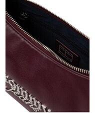 TOMMY HILFIGER TJW BOLD SCRIPT sac bandouli&egrave;re brun bois de rose - Sacs pour Femme - 4