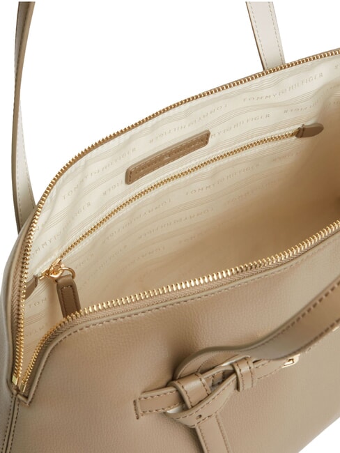 TH BUCKLE sac cabas &agrave; bandouli&egrave;re mousse de toundra - Sacs pour Femme