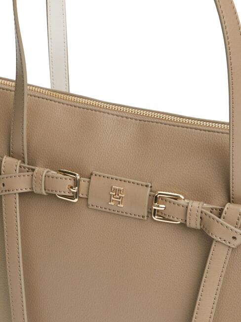 TH BUCKLE sac cabas &agrave; bandouli&egrave;re mousse de toundra - Sacs pour Femme