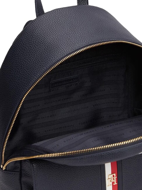 TH CORP Sac &agrave; dos avec poche avant bleu de l'espace - Sacs pour Femme