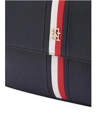 TOMMY HILFIGER TH CORP Sac &agrave; dos avec poche avant bleu de l'espace - Sacs pour Femme - 4