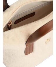 TOMMY HILFIGER POPETTE Sac &agrave; main avec bandouli&egrave;re beige - Sacs pour Femme - 4