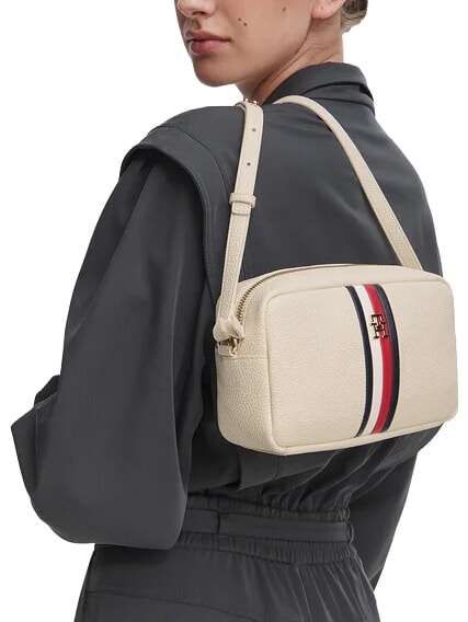 TH CORP Mini sac bandouli&egrave;re pour appareil photo cr&egrave;me douce - Sacs pour Femme