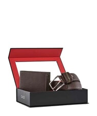 GAUD&Igrave; KIT Portefeuille et &eacute;tui &agrave; portefeuille marron fonc&eacute; - Portefeuilles Homme - 2