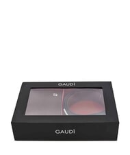 GAUD&Igrave; KIT Portefeuille et &eacute;tui &agrave; portefeuille marron fonc&eacute; - Portefeuilles Homme - 3