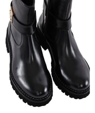 GAUD&Igrave; LESLEY bottines en cuir NOIR - Chaussures Femme - 4