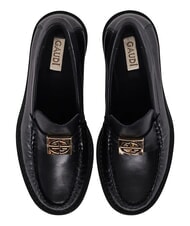 GAUD&Igrave; LUDMILLA mocassins en cuir NOIR - Chaussures Femme - 4