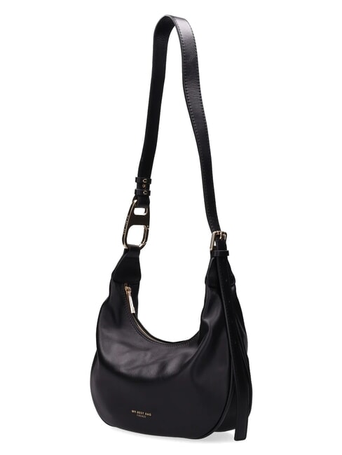 LEONIE sac en cuir nero - Sacs pour Femme