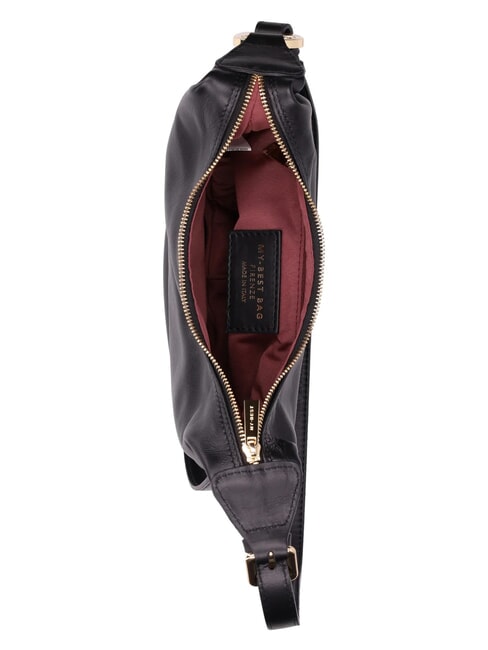 LEONIE sac en cuir nero - Sacs pour Femme