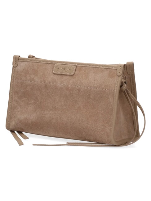 DIVA SCAMOSCIATO sac bandouli&egrave;re mocaccino - Sacs pour Femme