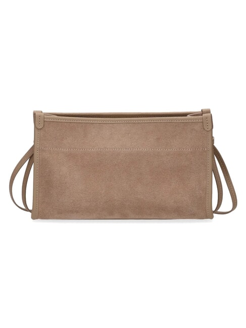 DIVA SCAMOSCIATO sac bandouli&egrave;re mocaccino - Sacs pour Femme