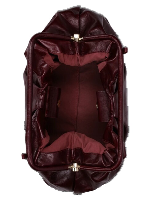 JANINE ATLAS L Sac &agrave; main avec bandouli&egrave;re bordeaux - Sacs pour Femme