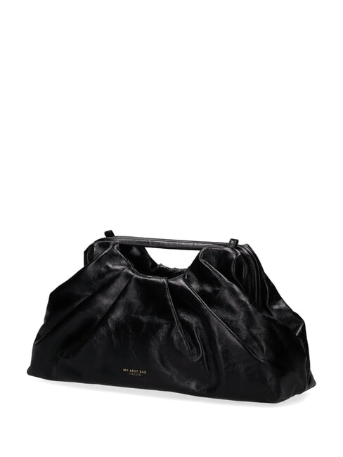 JANINE ATLAS L Sac &agrave; main avec bandouli&egrave;re nero - Sacs pour Femme