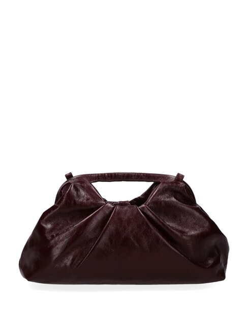 JANINE ATLAS Sac &agrave; main avec bandouli&egrave;re bordeaux - Sacs pour Femme