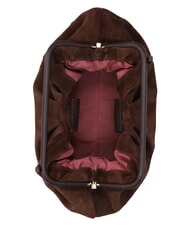 MY BEST BAG JANINE SUEDE L Sac &agrave; main avec bandouli&egrave;re dark brown - Sacs pour Femme - 4