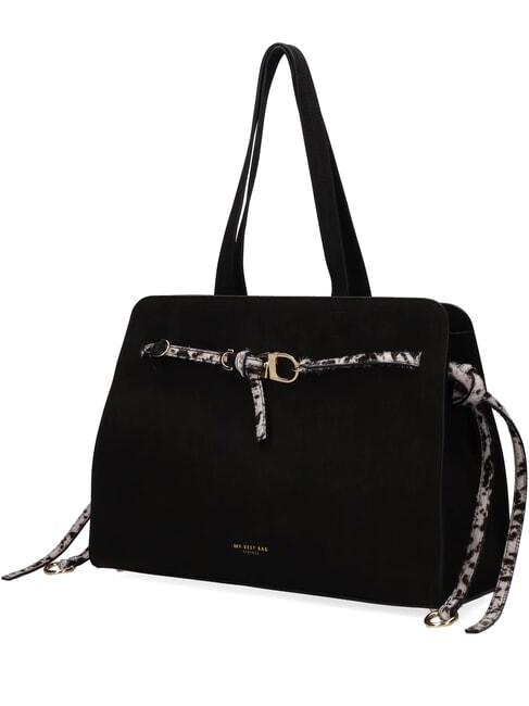 DEMETRA NABUK Sac bandouli&egrave;re, avec bandouli&egrave;re nero - Sacs pour Femme