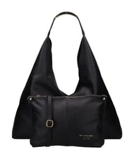 MY BEST BAG ELLISSE MACRO DOLLARO Sac bandouli&egrave;re maxi nero - Sacs pour Femme - 2